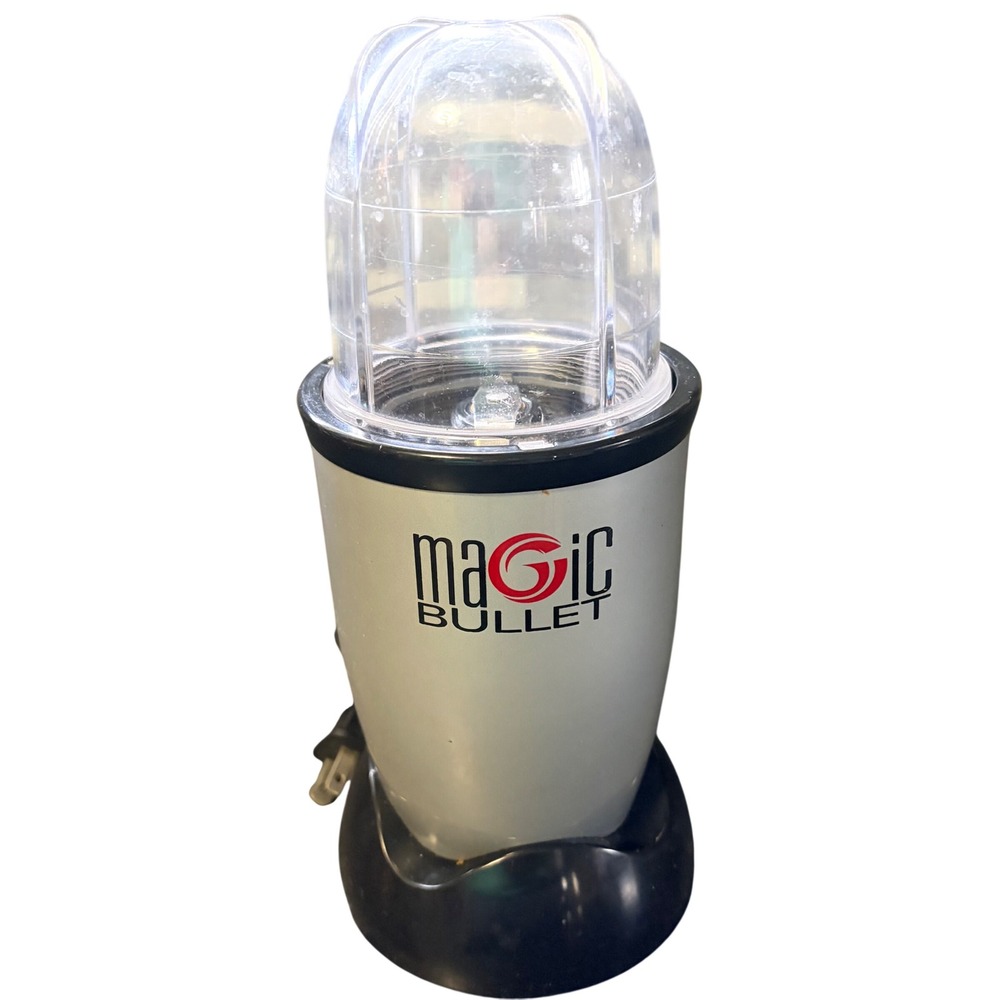 Magic Bullet Personal Blender MB1001 Silver Black Compact Smoothie Maker Mixer